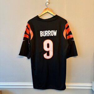 OFFICIAL NFL/NIKE JOE BURROW BLACK JERSEY